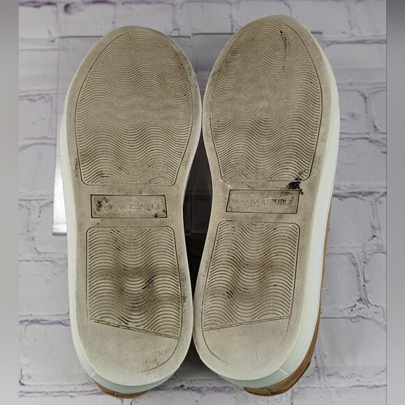 Banana Republic Suede Camel Sneakers - Picture 6 of 12